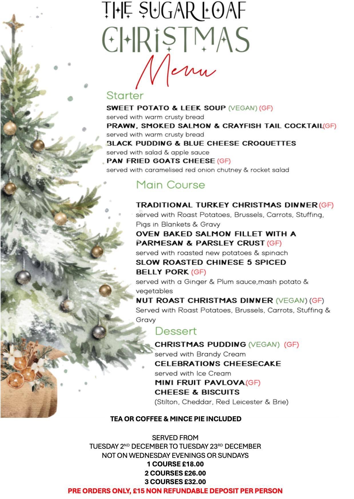 Christmas2025menu Chistmas Menu